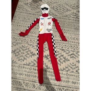 Kid’s Red and Checkered Morphsuit